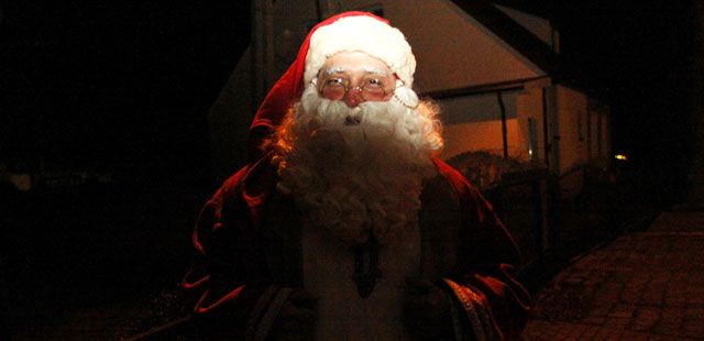 Mikołaj od północy w gotowści bojowej