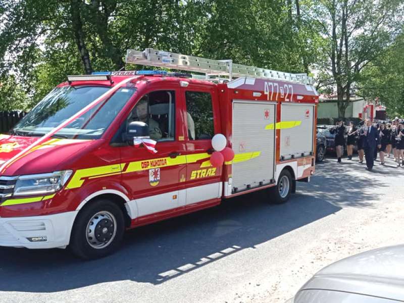 Nowy wóz strażacki dla OSP Kukinia