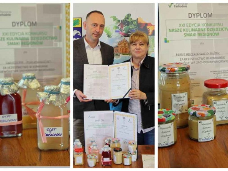 Musztarda i ocet domowy z Gąskowa – nagrodzone produkty regionalne