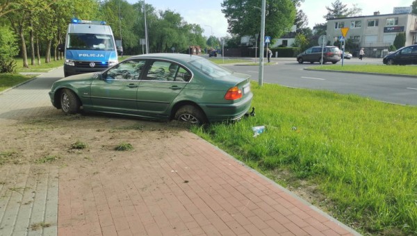 Drifty BMW na Myśliwskiej, w brawurowej jeździe pomógł alkohol