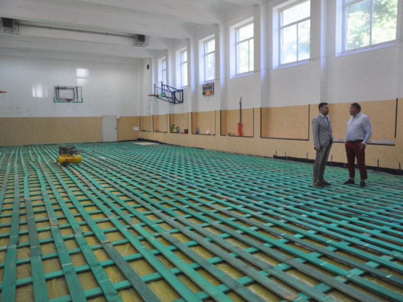 Sala gimnastyczna w Koperniku przechodzi remont