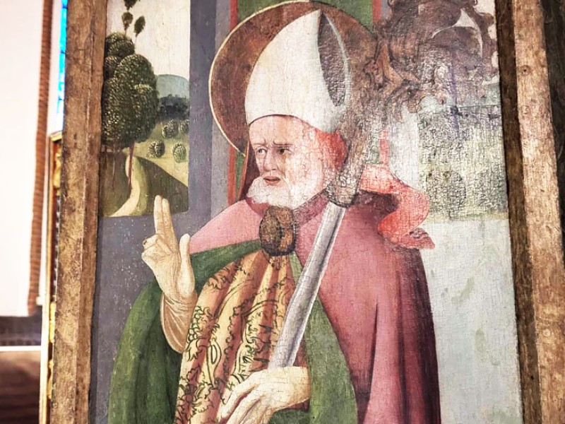 O duchu świętego Mikołaja w katedrze kołobrzeskiej