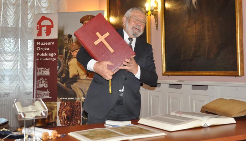 Wystawa poświęcona biblii w muzeum
